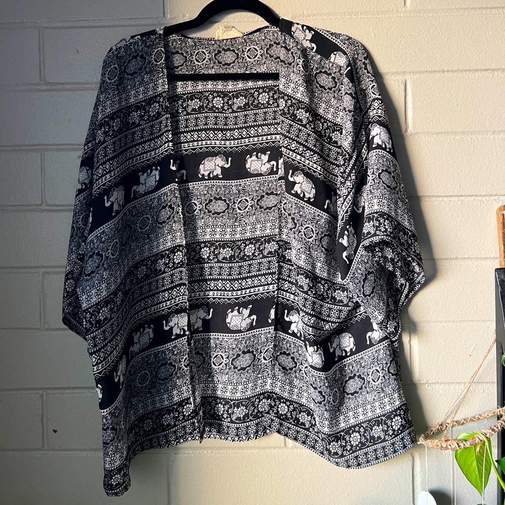 Pacsun cropped kimono